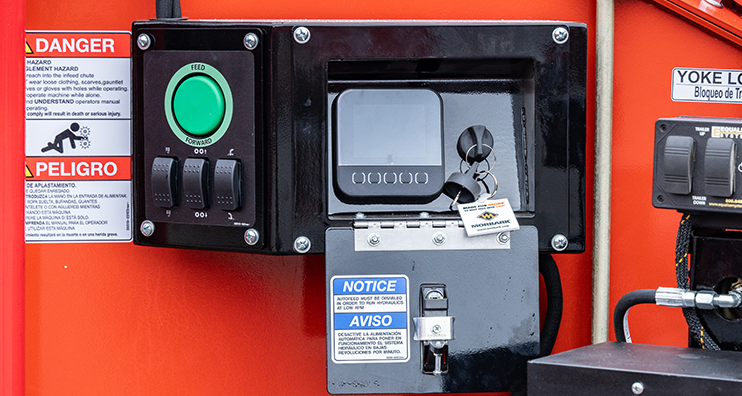 BVR19 Infeed-Mounted Control Panel
