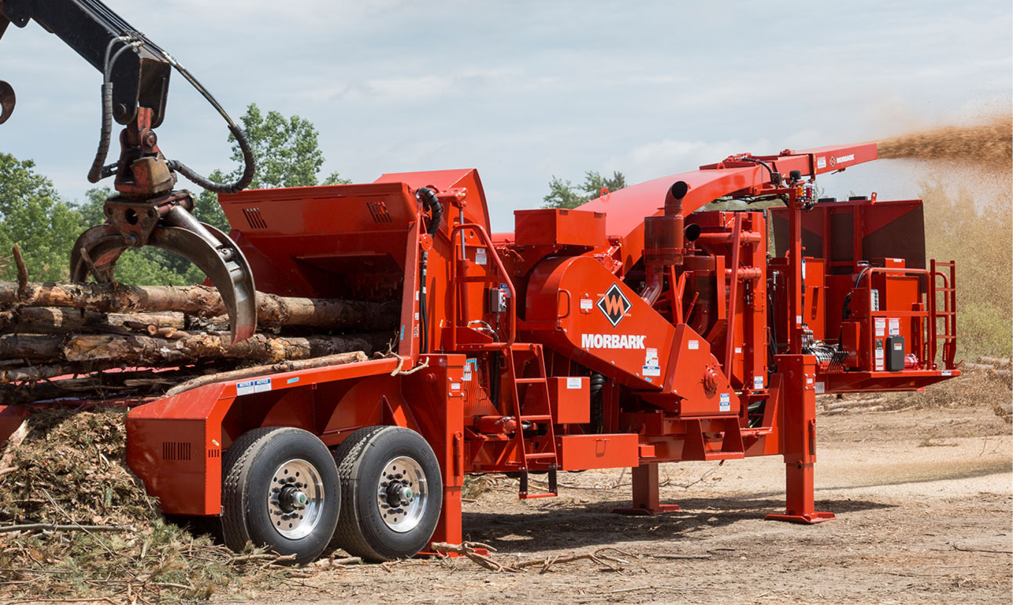 40/36 Whole Tree Drum Chipper