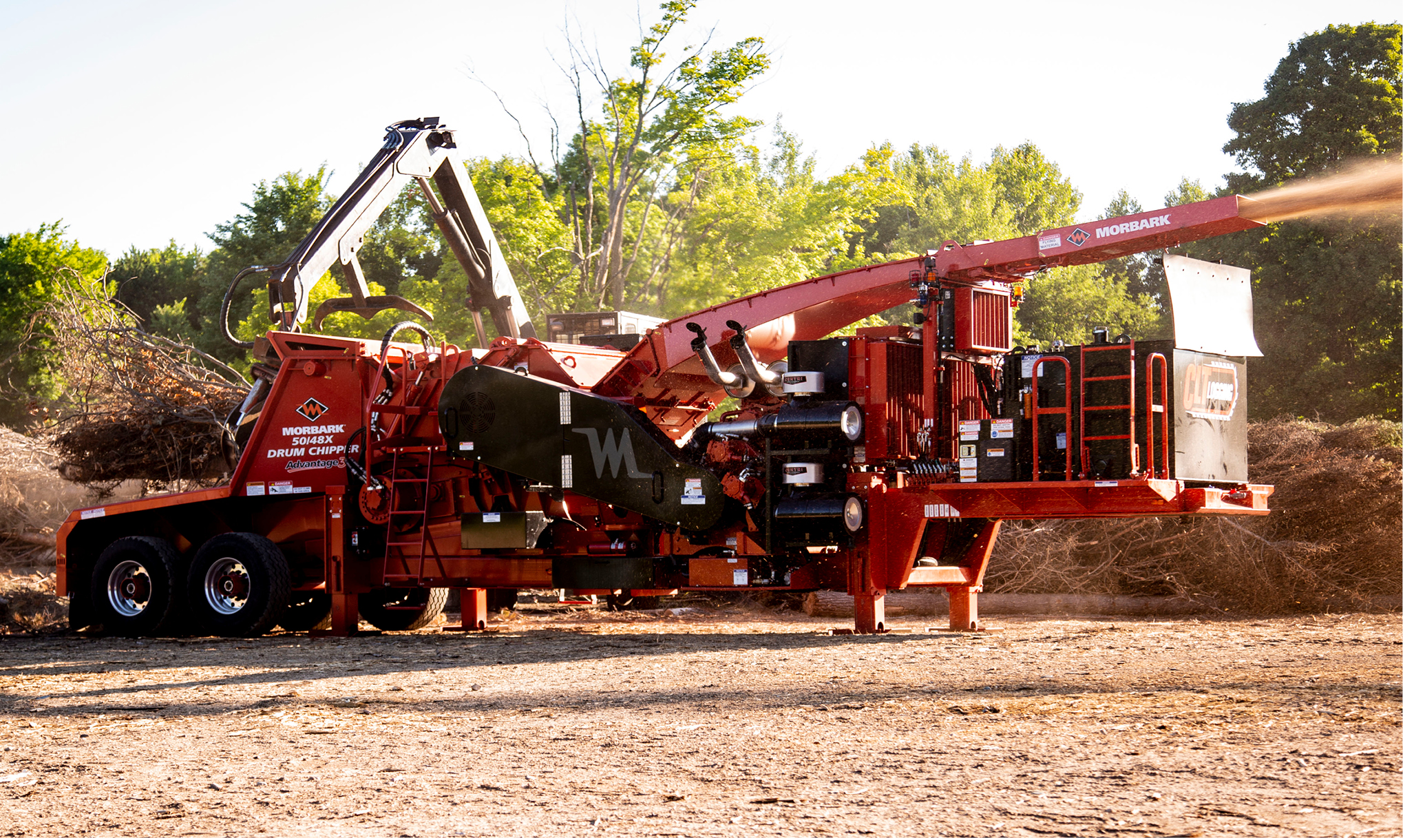50/48X Whole Drum Tree Chipper