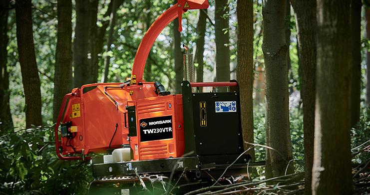TW 230VTR Track Brush Chipper