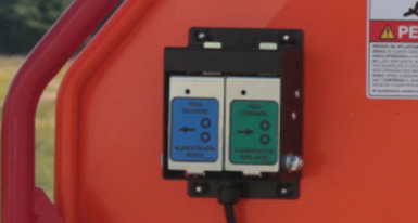 TW160PH Dual, Ergomonic Heavy-Duty Infeed Controls